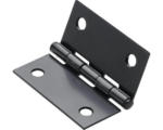 Hornbach Kantiges Scharnier 40 x 40 x 1 mm Stahl schwarz 10 Stück