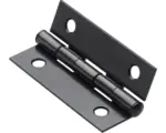 Hornbach Schmales Scharnier 50 x 30 x 1,2 mm Stahl schwarz 10 Stück