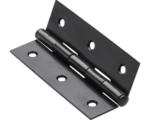 Hornbach Schmales Scharnier 60 x 35 x 1,2 mm Stahl schwarz 10 Stück