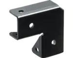 Hornbach Korpusverbinder zum Aufschrauben 44 x 44 x 15 mm Stahl schwarz 10 Stück
