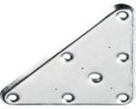 Hornbach Montageplatte für Tischbeine M8 x 140 x 80 mm Stahl verzinkt