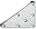 Hornbach Montageplatte für Tischbeine M8 x 140 x 80 mm Stahl verzinkt