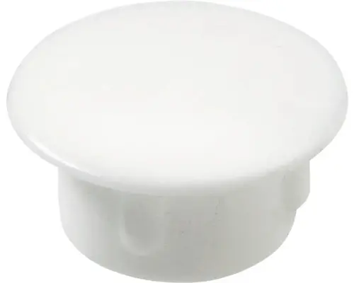 Abdeckkappe Ø 10 x 13 mm Kunststoff weiß, 200 Stück