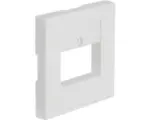 Hornbach Zentralplatte Abdeckung F-Line USB/TAE polarweiß