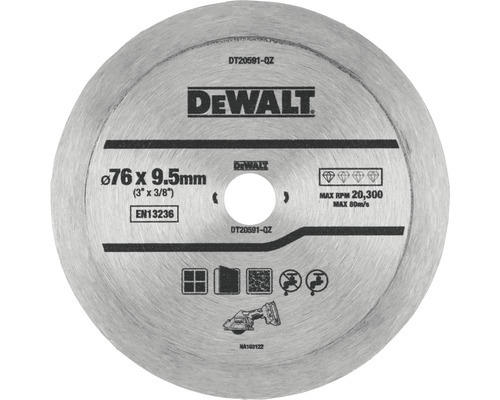 Diamanttrennscheibe DeWalt DT20591-QZ Fliesen 76 mm, passend für DeWalt DCS438