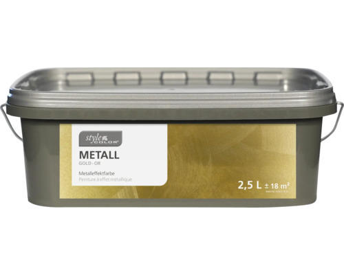 StyleColor METALL Metalleffektfarbe gold 2,5 l