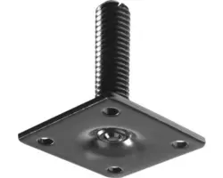 Montageplatte M10 90x90 mm