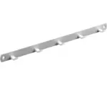Hornbach Garderobenleiste 5 Haken Stahl weiß LxBxH 30x340x20 mm