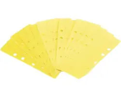 Schwingschleiferblatt 93x230 mm 25-tlg, gelocht