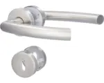 Hornbach Rosettengarnitur Fair II edelstahl/satiniert BB für Zimmertüren