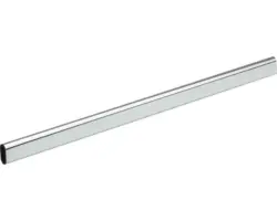 Kleiderstange oval verchromt 15/30 mm 1 m