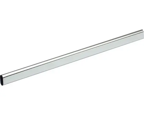 Kleiderstange oval verchromt 15/30 mm 1 m