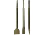 Hornbach 3er-Set Spitzmeissel Spatmeissel Flachmeissel Pattfield Ø 20 x 250 mm SDS-plus