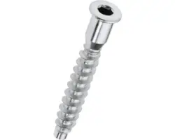 Verbindungsschraube verzinkt, 7x50 mm, 50 St.