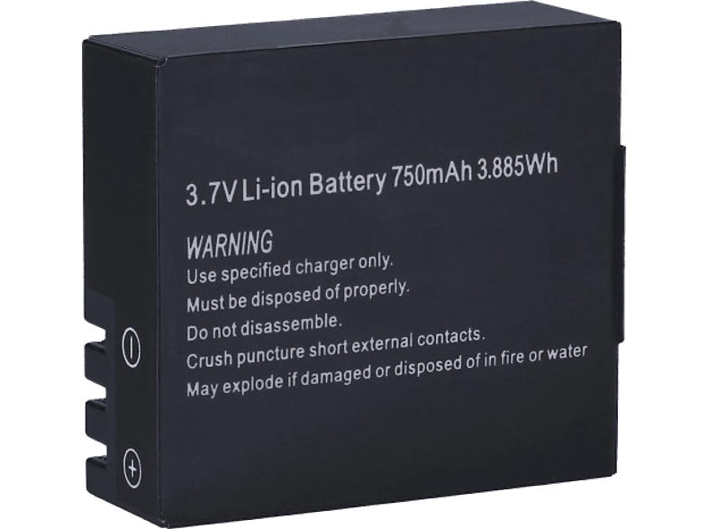 Rollei Ersatzakku für 4s, Li-Ionen 750mAh Battery (20145)