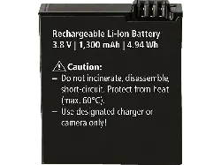 Rollei Zusatzakku für Action One; Ersatzakku