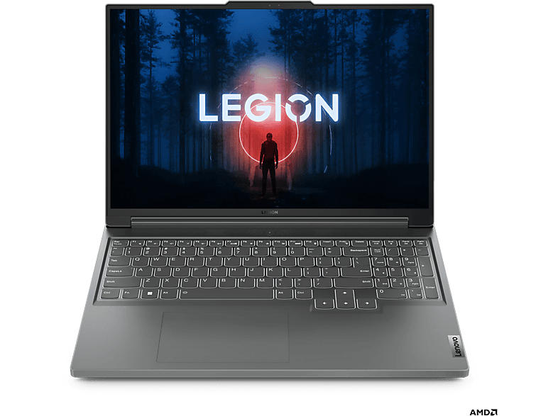 Lenovo Legion Slim 5 16APH8 Gaming Notebook, R7-7840HS, 16GB RAM, 1TB SSD, RTX 4070, 16 Zoll WQXGA, Storm Gray