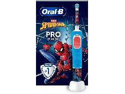 Oral-B Vitality Pro 103 Kids Spiderman, Elektrische Kinderzahnbürste ab 3 Jahren Blau