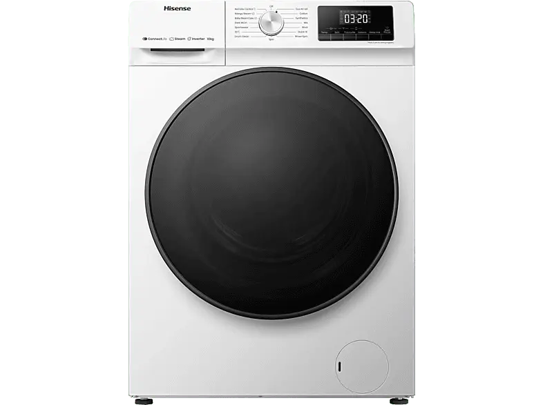 Hisense WFQA1014EVJMW Waschmaschine (10 kg, 1400 U/Min., A, Frontlader)