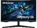 MediaMarkt SAMSUNG Odyssey G5 LS27CG552EU 27 Zoll Curved Gaming Monitor, WQHD, 1 ms Reaktionszeit, 300 cd/m&sup2;, 165 Hz, Schwarz - bis 12.09.2026