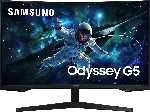 MediaMarkt SAMSUNG Odyssey G5 LS32CG552EU 32 Zoll Curved Gaming Monitor, QHD, 1 ms Reaktionszeit, 300 cd/m&sup2;, 165 Hz, Schwarz - bis 27.10.2026