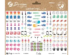 Avery ZWECKforM Lettering Sticker, bunt, 54543