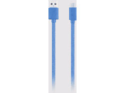 ISY USB-C Lade-/Datenkabel IFC-1800-BL-C, blau; Ladekabel