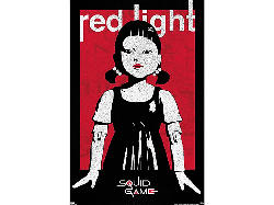 Squid Game Poster Red Light Netflix