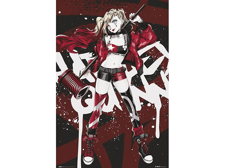 Harley Quinn Poster Anime DC Comics