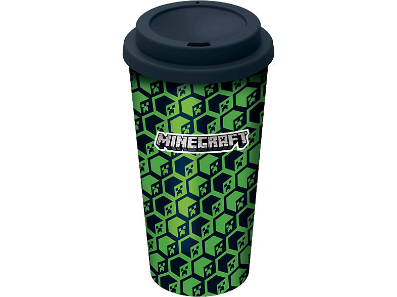 Minecraft Creeper Heads; Mug to Go / Kaffeebecher