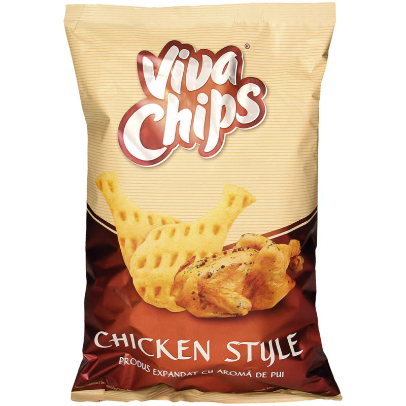 VIVA CHIPS - Weizen-Kartoffelsnack mit Hähnchengeschmack