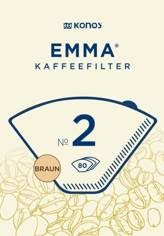 EMMA® Kaffeefilter Premium Größe 2 braun