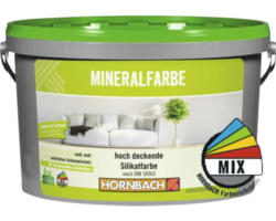 HORNBACH Silikatfarbe Mineralfarbe innen im Wunschfarbton mischen lassen