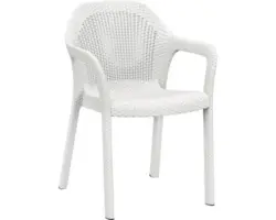 Lechuza Stapelstuhl Kunststoff weiß