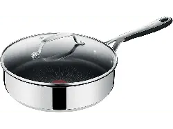 Tefal E31432 Jamie Oliver Kitchen Essentials Schmorpfanne (Edelstahl, 25 cm)