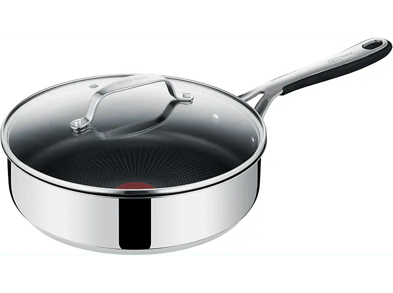 Tefal E31432 Jamie Oliver Kitchen Essentials Schmorpfanne (Edelstahl, 25 cm)
