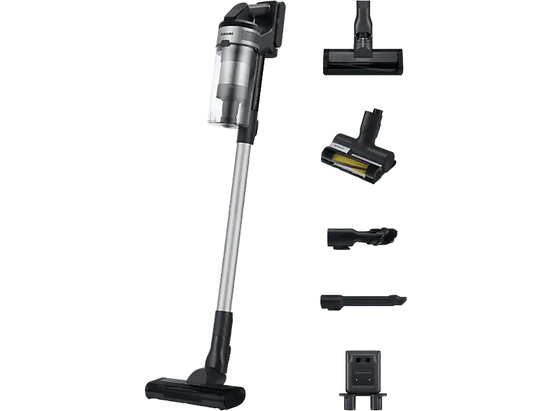 Samsung VS15A60AGR5/GE Jet 65 Pet Akku Staubsauger (0,8 l, Akkulaufzeit: 40 min., Kotta Schwarz)