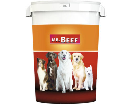 Mr. Beef Futtertonne mit Deckel, Kunststoff Ø 37x54 cm 40 Liter