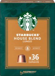 Starbucks® by Nespresso® Kaffeekapseln House Blend Lungo, 36 Kapseln