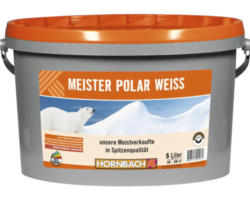 Wandfarbe Meister Polarweiß 5 l