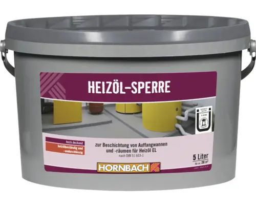 HORNBACH Heizölsperre grau 5 l