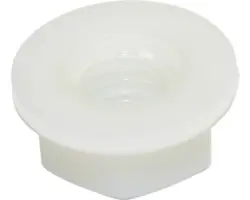 Muttern mit Flansch M5, 100 Stück