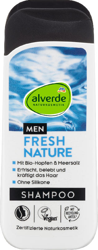 alverde MEN Shampoo MEN Fresh Nature