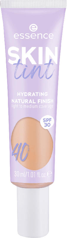 essence Foundation Skin Tint Hydrating Natural Finish LSF 30, 40