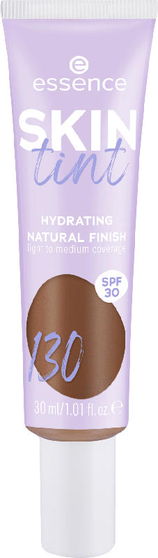 essence Foundation Skin Tint Hydrating Natural Finish LSF 30, 130
