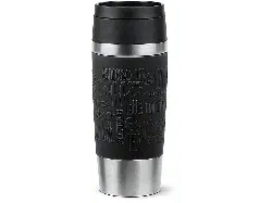 Emsa Travel Mug Classic Thermo-/Isolierbecher, 0.36l, Schwarz; Trinkflasche