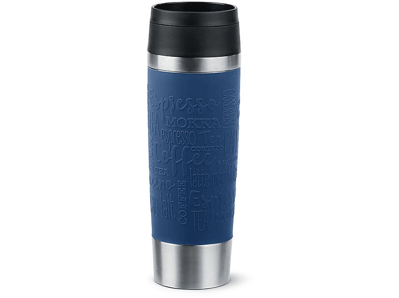 Emsa Travel Mug Classic Thermo-/Isolierbecher, 0.5l, Dunkelblau; Trinkflasche