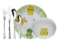 WMF Safari Kinderbesteckset; Kinderbesteck-Set