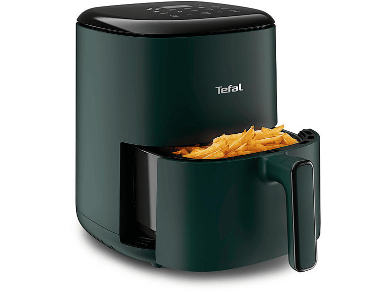 Tefal EY1453 Fry Compact Heißluftfritteuse (3 l, 1300 Watt, Forest)