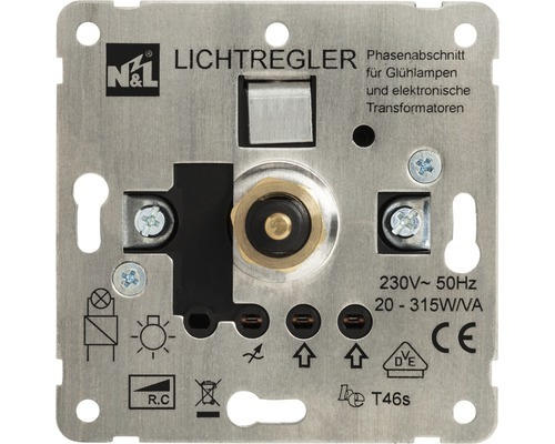 Dimmer-Einsatz Phasenabschnitt Roth-Lange 315 Watt